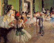 The Dance Class 1874 - Edgar Degas